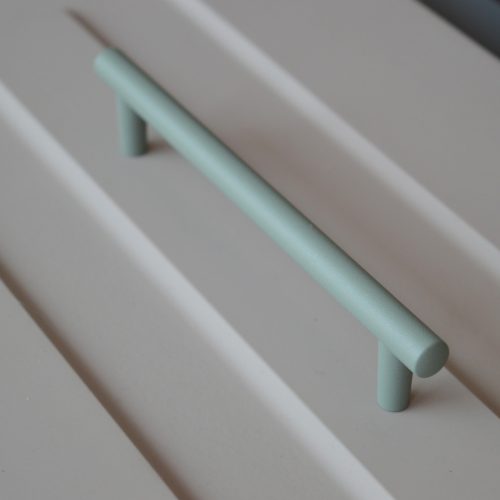 2546_128_oliva, rúd fogantyú, Oliva színű, fém bútorfogantyú 128 mm furattáv