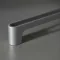 Möbelgriff mit Lochabstand 2565_128 mm, matt verchromt