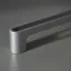 Möbelgriff mit Lochabstand 2565_128 mm, matt verchromt