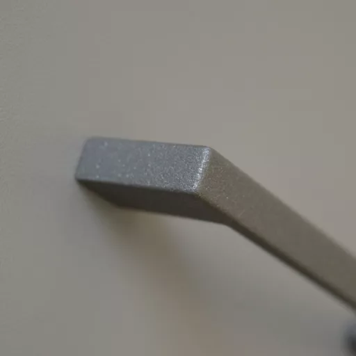 2576_96 Fém bútorfogantyú, antracit szürke színű, 96 mm furattávval
