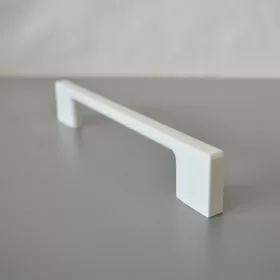   2576_FEH_128 fém bútorfogantyú, fényes fehér színű, 128 mm furattávval