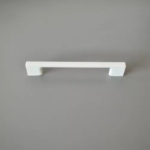 2576_FEH_256 fém bútorfogantyú, fényes fehér színű, 256 mm furattávval