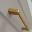 2576_MAR_128 Metall-Möbelgriff, matt gold mit 128 mm Lochabstand