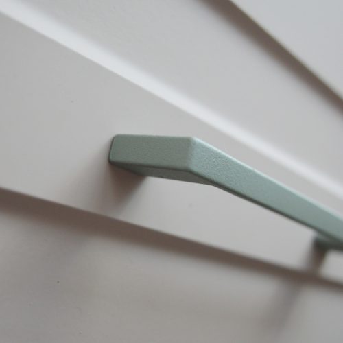 2576_PS8_128  fém bútorfogantyú, oliva színű, 128 mm furattávval