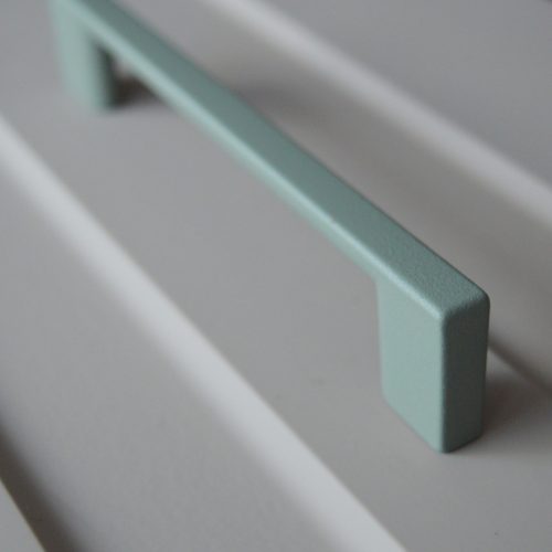 2576_PS8_128  fém bútorfogantyú, oliva színű, 128 mm furattávval