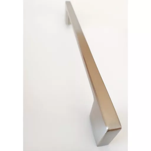 2576_RM128 fém bútorfogantyú, rozsdamentes effekt színű, 128 mm furattávval