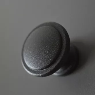   2786_ST Anthrazitgrau, strukturierte Oberfläche, Metallknöpfe