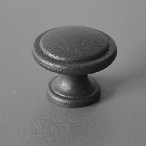 2786_ST Anthrazitgrau, strukturierte Oberfläche, Metallknöpfe