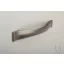 SEMA fém bútorfogantyú, csiszolt, sötét nikkel színű, 128 mm furattávval