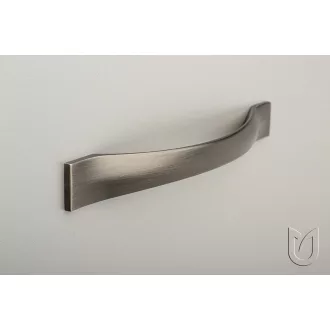   SEMA fém bútorfogantyú, csiszolt, sötét nikkel színű, 256 mm furattávval