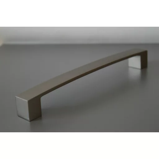 ULICA fém bútorfogantyú, nemesacél színű, 320 mm furattávval