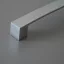 ULICA-Möbelgriff, 256 mm Bohrungsabstand, satiniert verchromt
