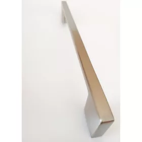   NAKANA Möbelgriff aus Metall, Farbe Nickel gebürstet, Bohrung 128 mm