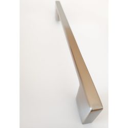  NAKANA metal furniture handle, brushed nickel colour, 256 mm bore size