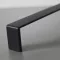 2961_128 Metall-Möbelgriff, mattschwarz, mit 128 mm Lochabstand