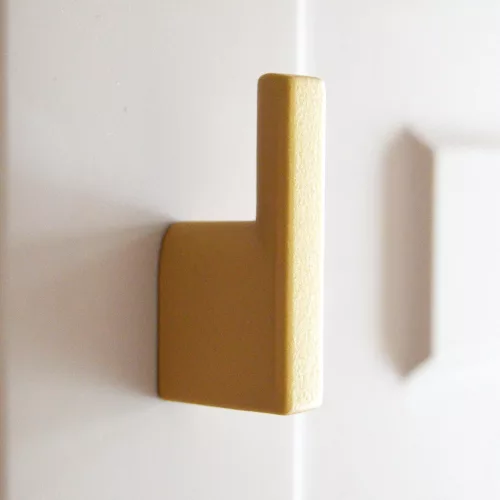 2971_MA Metall-Möbelzange, mattgold, mit 16 mm Lochabstand