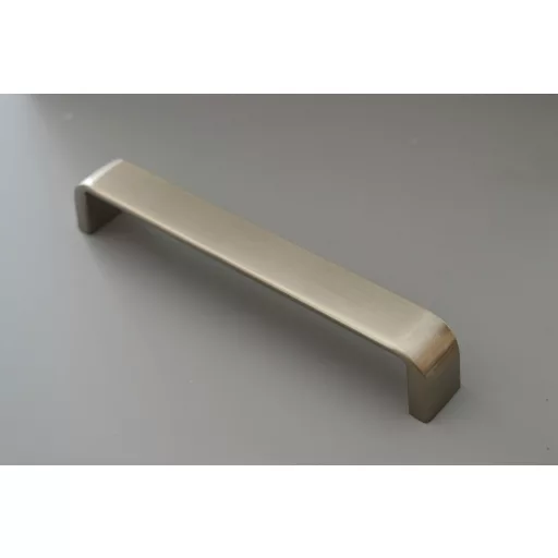 308976 Nickel gebürstet, Metall-Möbelgriff 160 mm 