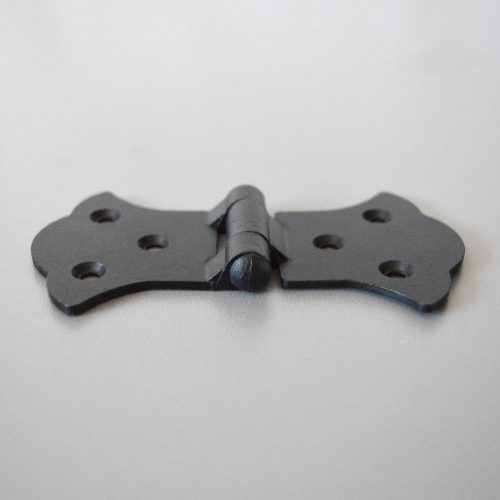 31.033.00.72  Dekorative Möbelscharniere aus schwarzem Metall 