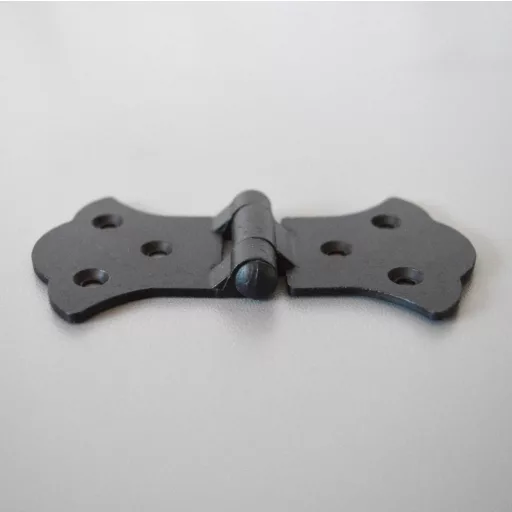 31.033.00.72  Dekorative Möbelscharniere aus schwarzem Metall 