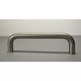 Metall-Möbelgriff, Stange, chrom, mit 128 mm BA