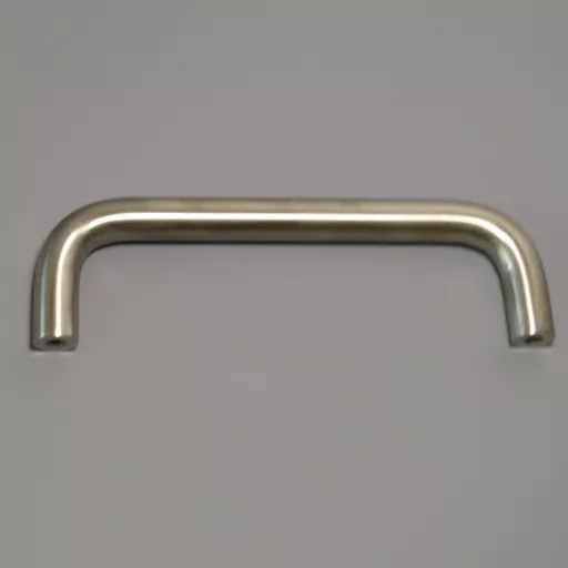 Metall-Möbelgriff, Stange, chrom, mit 128 mm BA