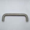 Metall-Möbelgriff, Stange, chrom, mit 128 mm BA