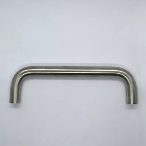 Metall-Möbelgriff, Stange, chrom, mit 128 mm BA