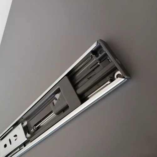 Entry kugelgelagert, Vollauszug Mutterschiene mit Dämpfung, 450 mm
