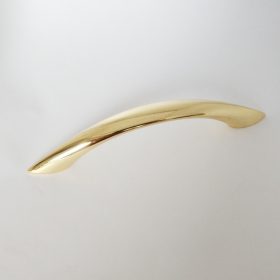   PIOMBINA fém bútorfogantyú, arany színű, 96 mm furattávval