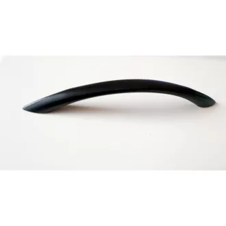 Piombina Möbelgriff aus Metall, mattschwarz, Bohrung 96 mm