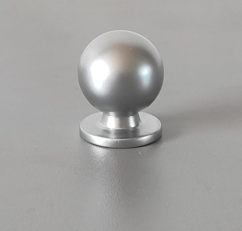 TOMIC Metall-Möbelknopf in satiniertem Chrom