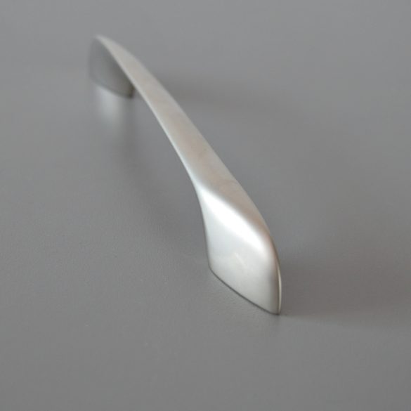 BESINA Möbelgriff aus Metall, Farbe Nickel satiniert, Bohrung 128 mm