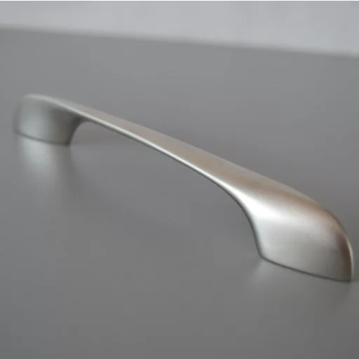 BESINA Möbelgriff aus Metall, Farbe Nickel satiniert, BA 160 mm