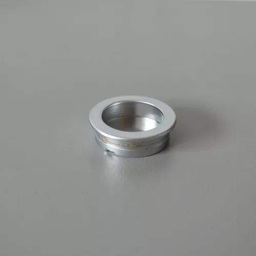 KANIVA satinierter, verchromter, versenkbarer Rundgriff