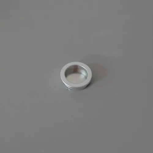 KANIVA satinierter, verchromter, versenkbarer Rundgriff