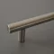 HRAZDA Metall-Möbelgriff, Stange, Farbe Nickel gebürstet, BA 96 mm