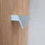 3628 Metall-Möbelgriff, aluminiumfarben, mit 256 mm BA