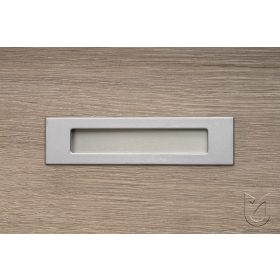   MADRID fém bútorfogantyú, szatén króm színű, 128 mm furattávval