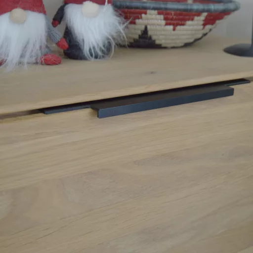 RAMARA fém fogantyú profil, matt fekete színű