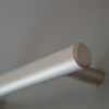 HRAZDA Metall-Möbelgriff, Stange, Farbe Satinierter Nickel, BA 192 mm