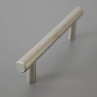   HRAZDA szatén nikkel színű, fém bútorfogantyú, rúd, 288 mm furattávval