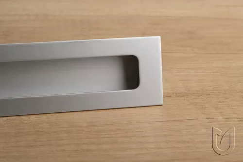 RULIDA Möbelgriff aus Metall, Farbe Chrom matt, 128 mm BA