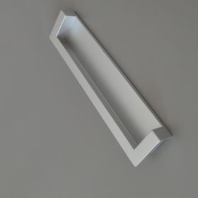   ORINOCO fém bútorfogantyú, ezüst színű, 128 mm furattávval