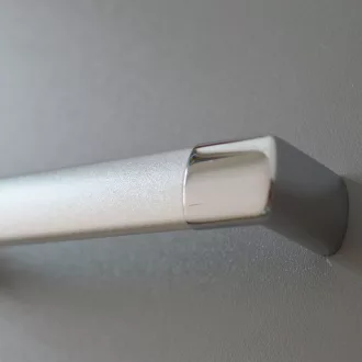   AIRA Möbelgriff aus Metall, strukturverchromt - Farbe Chrom glänzend, 320  mm BA