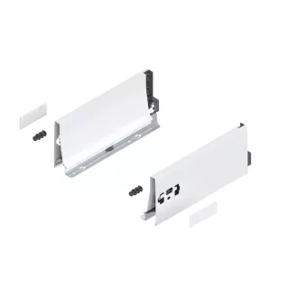 Blum Tandembox káva, fehér, 270mm, 127,5mm magas (J+B)