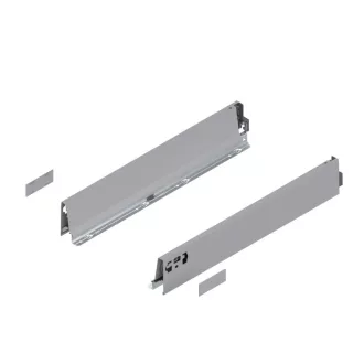 Blum Tandembox káva, szürke, 600mm, 83mm magas (J+B)