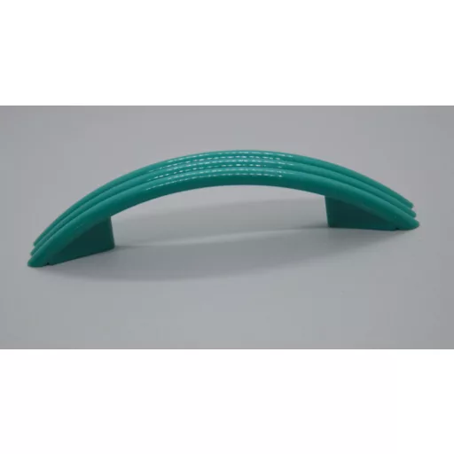Kunststoff-Möbelgriff, grün, mit 64 mm BA