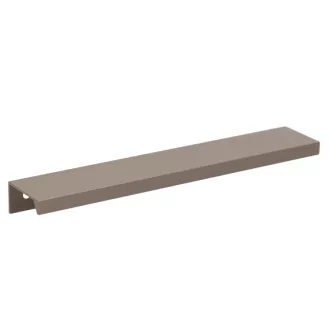   Élre szerelhető fém bútorfogantyú, Cappuccino, 160 mm furattávolság