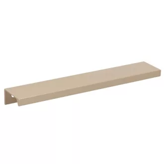   Élre szerelhető fém bútorfogantyú, Sivatagi homok, 160 mm furattávolság