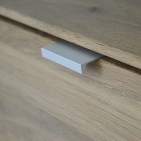 4394_32_alu Aufkantbar, in Aluminiumfarbe, 32 mm Lochabstand